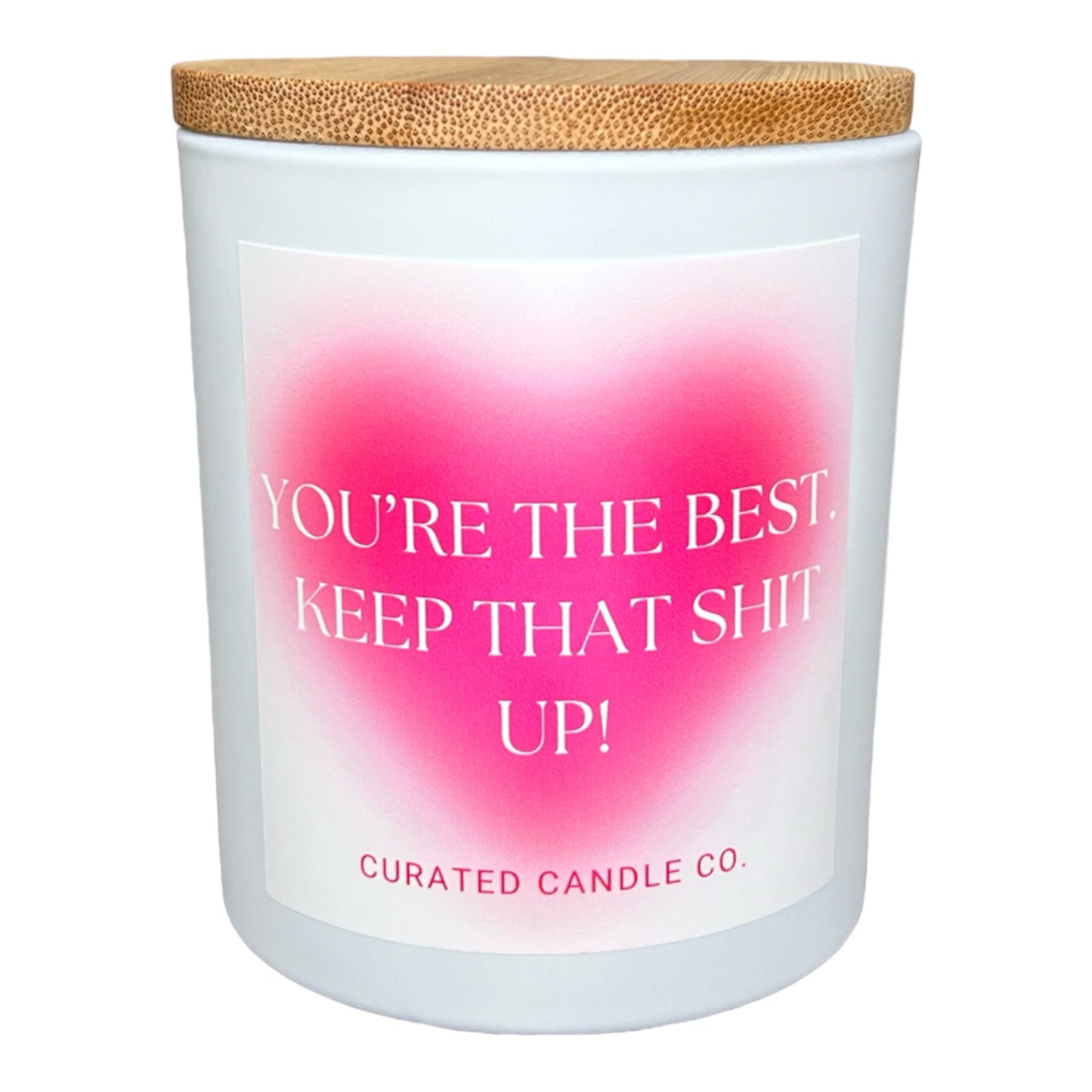 You’re the best, keep that shit up!